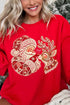 Santa's Christmas Boop Heavy Blend Crew Sweatshirt