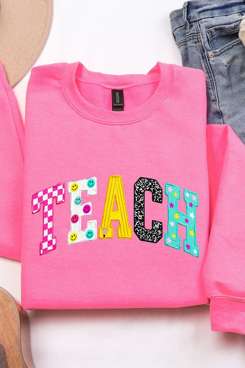 Brushstrokes & Bright Minds Heavy Blend Crew Sweatshirt