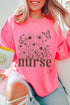 Wildflower Nurse Heavy Blend Crew Sweatshirt