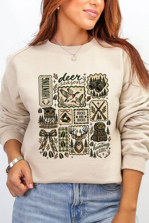 Ducks And Bucks Heavy Blend Crew Sweatshirt