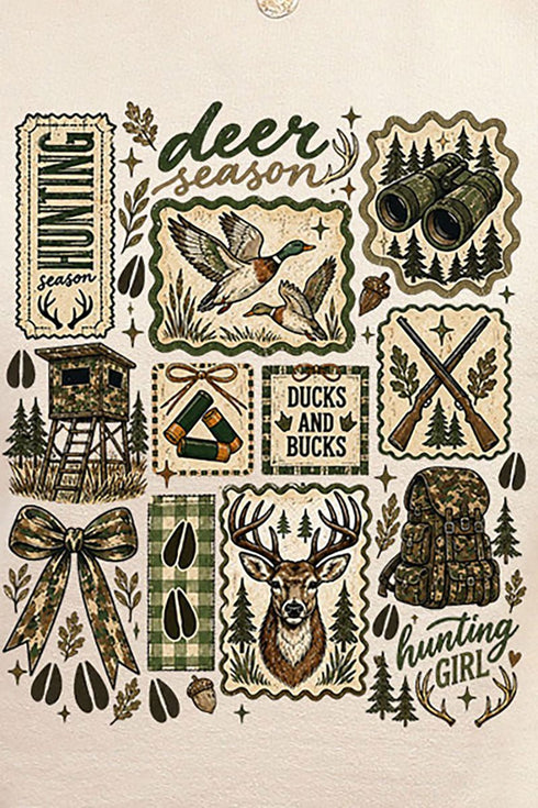 Ducks And Bucks Heavy Blend Crew Sweatshirt