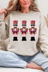 Faux Yarn Holiday Guard Nutcracker Heavy Blend Crew Sweatshirt