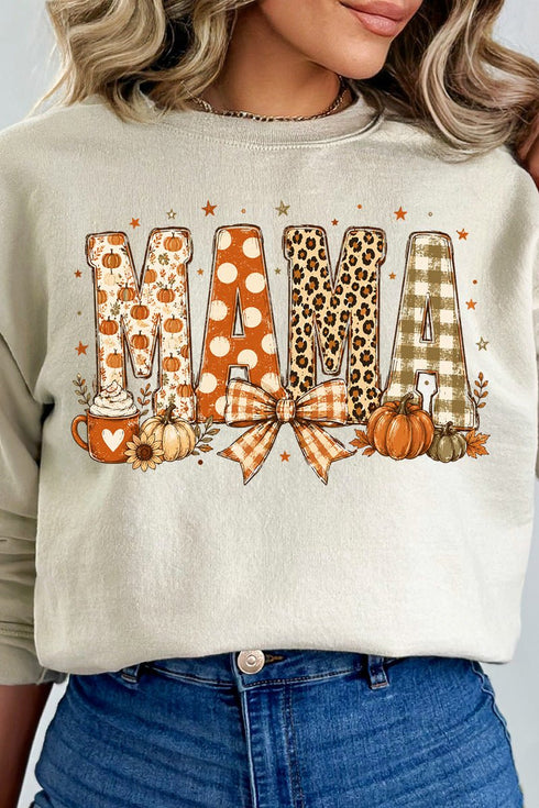 Pumpkin Spice Mama Heavy Blend Crew Sweatshirt