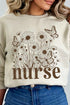 Wildflower Nurse Heavy Blend Crew Sweatshirt
