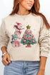 Yarnin' For Christmas Faux Yarn Heavy Blend Crew Sweatshirt