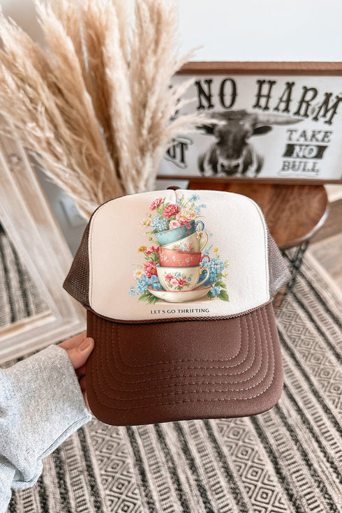 Let's Go Thrifting Otto Foam Front Trucker Hat