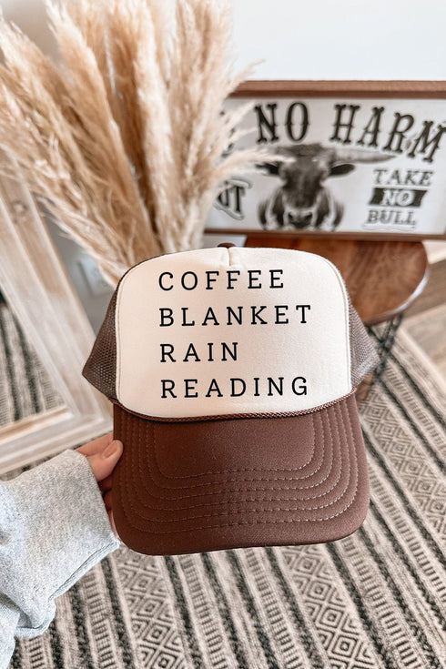 Rainy Day Reading Otto Foam Front Trucker Hat
