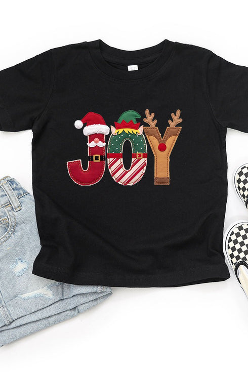 Toddler Christmas Characters Joy Fine Jersey Tee