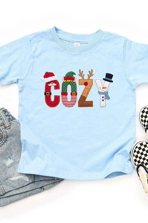 Toddler Christmas Characters Cozy Fine Jersey Tee