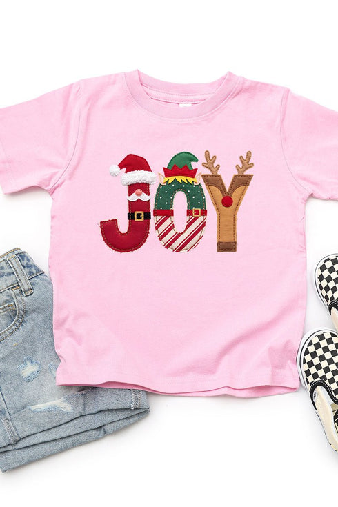 Toddler Christmas Characters Joy Fine Jersey Tee