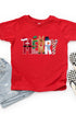 Toddler Christmas Characters Merry Fine Jersey Tee