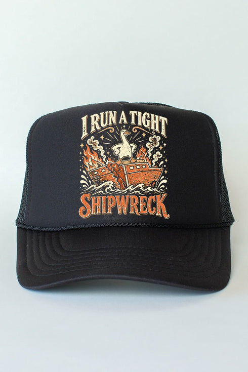 Tight Shipwreck Goose Otto Foam Front Trucker Hat