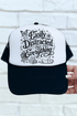 Black Easily Distracted By Everything Otto Foam Front Trucker Hat