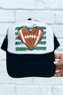 Green Football Sweetheart Otto Foam Front Trucker Hat