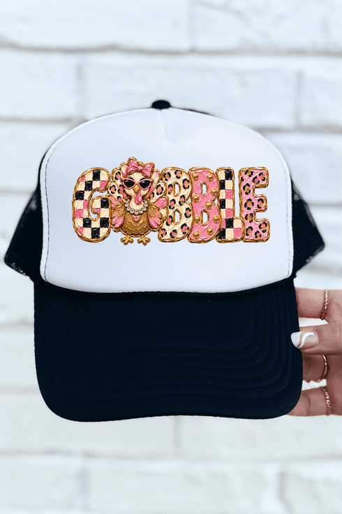 Gobble & Glam Otto Foam Front Trucker Hat
