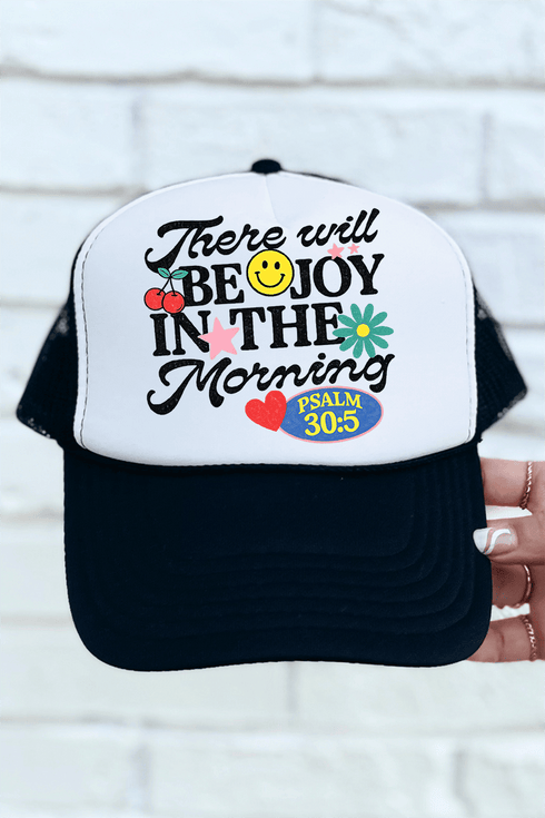 Joy In The Morning Otto Foam Front Trucker Hat