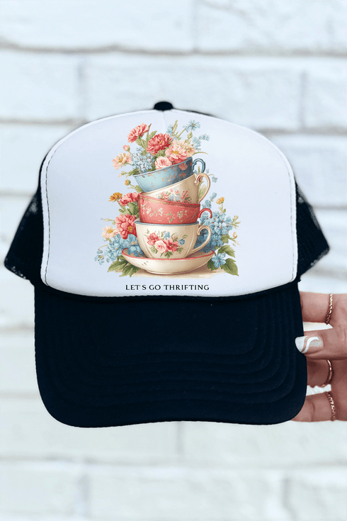 Let's Go Thrifting Otto Foam Front Trucker Hat