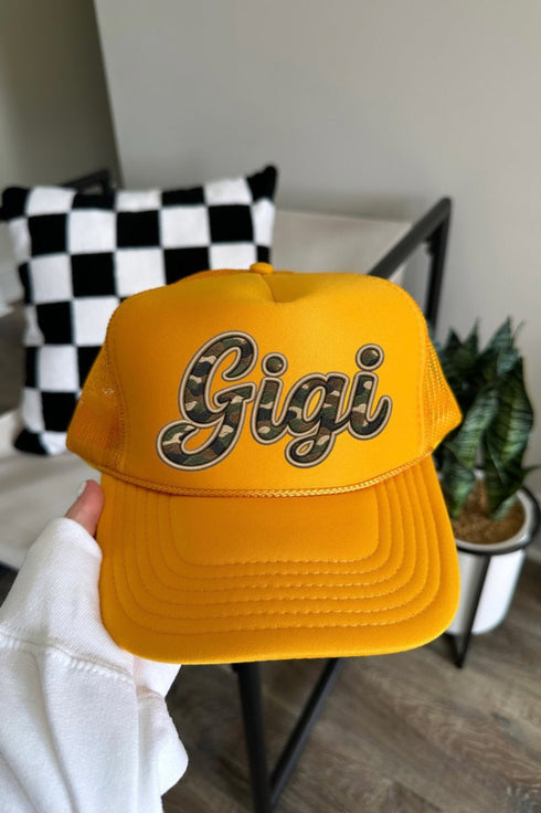 Camo Couture Gigi Otto Foam Front Trucker Hat