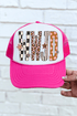 WWJD Pattern Pop Otto Foam Front Trucker Hat