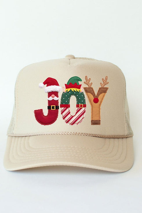 Christmas Characters Joy Otto Foam Front Trucker Hat