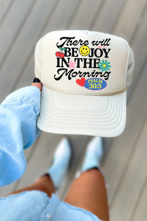 Joy In The Morning Otto Foam Front Trucker Hat