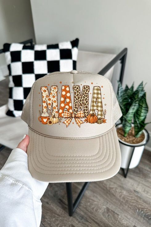 Pumpkin Spice Mama Otto Foam Front Trucker Hat