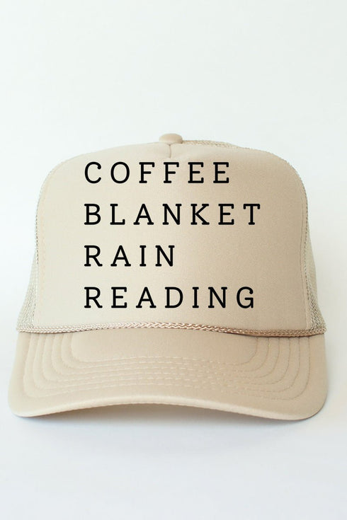 Rainy Day Reading Otto Foam Front Trucker Hat