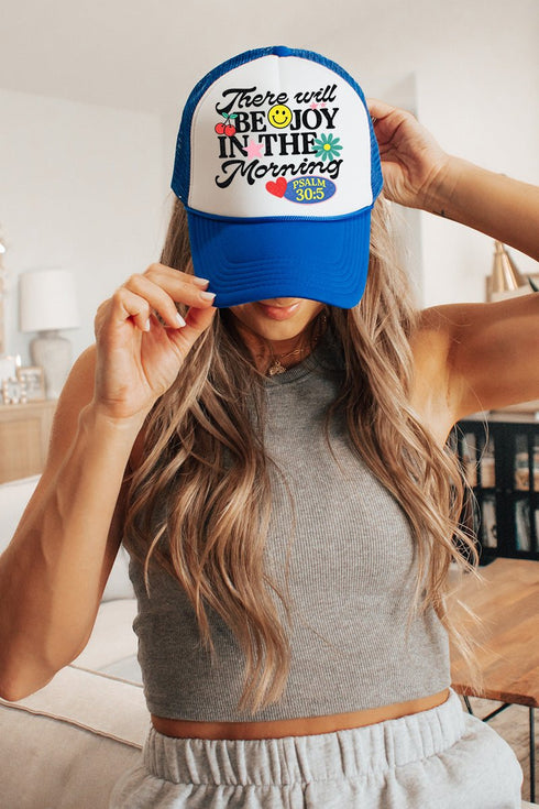 Joy In The Morning Otto Foam Front Trucker Hat