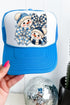 Winter Check Snowmen Otto Foam Front Trucker Hat