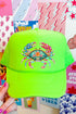 Seaside Sparkle Crab Otto Foam Front Trucker Hat