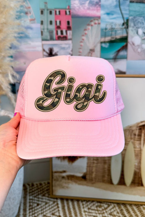 Camo Couture Gigi Otto Foam Front Trucker Hat
