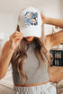 Winter Check Snowmen Otto Foam Front Trucker Hat