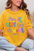 Colorful All Else Fails Short Sleeve Relaxed Fit T-Shirt