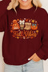 Faux Knit Cozy Fall Vibes Heavy Cotton Long Sleeve Adult T-Shirt