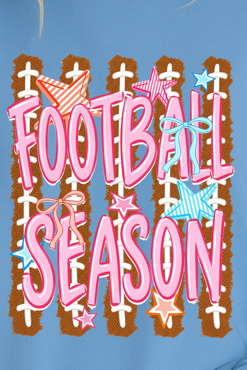 Football Season Energy Heavy Cotton Long Sleeve Adult T-Shirt