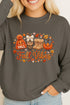 Faux Knit Cozy Fall Vibes Heavy Cotton Long Sleeve Adult T-Shirt