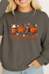 Tis the Season Faux Knit Collage Heavy Cotton Long Sleeve Adult T-Shirt