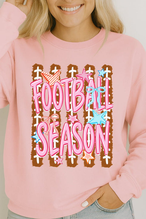 Football Season Energy Heavy Cotton Long Sleeve Adult T-Shirt