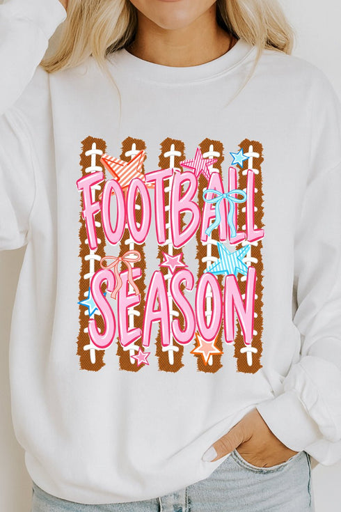 Football Season Energy Heavy Cotton Long Sleeve Adult T-Shirt