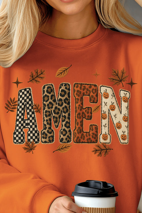 Autumn Amen Unisex NuBlend Crew Sweatshirt