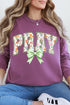 Watercolor Petaled Pray Comfort Colors Heavyweight Long T-Shirt
