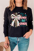 In The Chaos Coquette Cross Comfort Colors Heavyweight Long T-Shirt