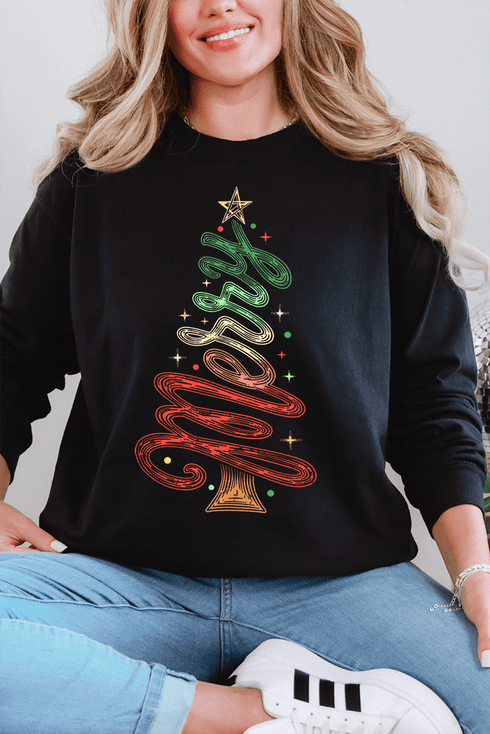 Merry In Motion Comfort Colors Heavyweight Long T-Shirt