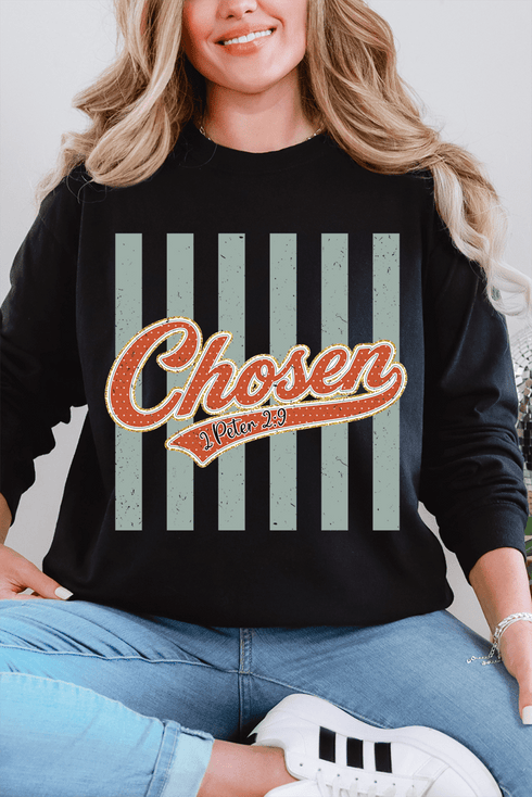 Team Chosen Comfort Colors Heavyweight Long T-Shirt