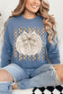 Painted Pumpkin Latte Comfort Colors Heavyweight Long T-Shirt