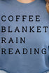 Rainy Day Reading Comfort Colors Heavyweight Long T-Shirt
