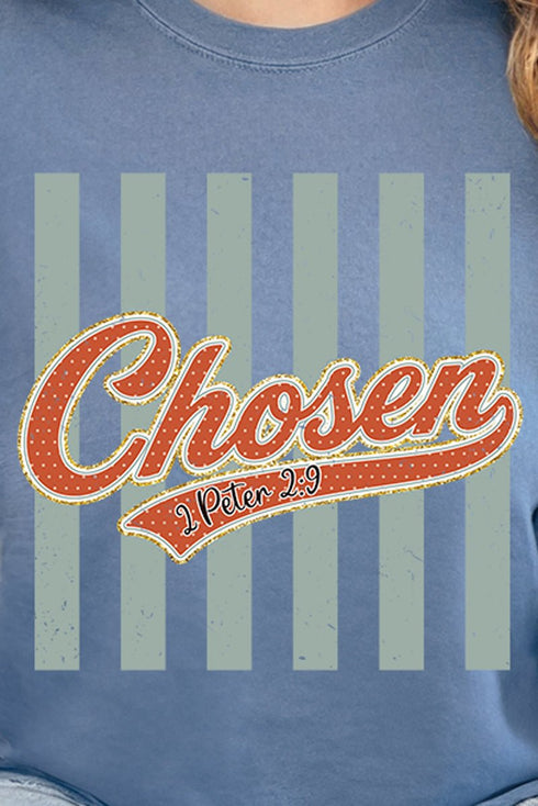 Team Chosen Comfort Colors Heavyweight Long T-Shirt