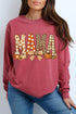 Pumpkin Spice Mama Comfort Colors Heavyweight Long T-Shirt