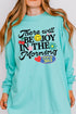 Joy In The Morning Comfort Colors Heavyweight Long T-Shirt