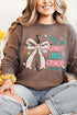 In The Chaos Coquette Cross Comfort Colors Heavyweight Long T-Shirt